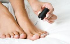 Mikoza noktiju na nogama fotografija i opis tretmana